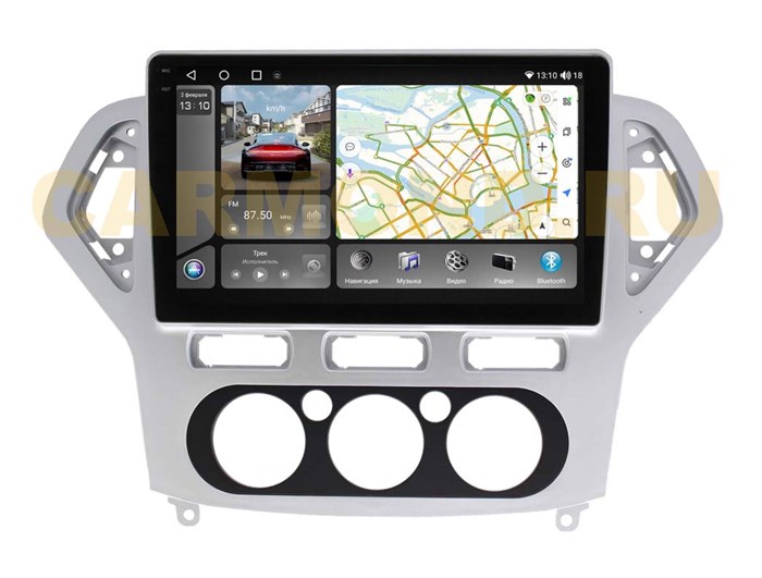 Штатная магнитола VAYCAR 1235-10VO8_2HD 8/128 ГБ для Ford Mondeo IV 2007-2010 на Android 10.0 - фото 358327