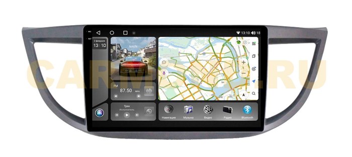 Штатная магнитола VAYCAR 0469-10VO8_2HD 8/128 ГБ для Honda CR-V IV 2012-2016 на Android 10.0 - фото 358357