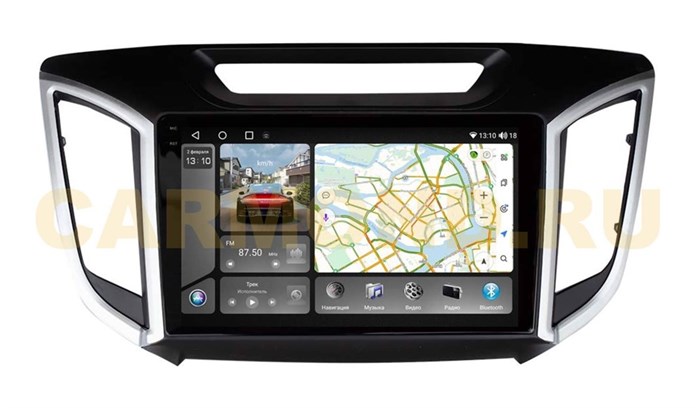 Штатная магнитола VAYCAR 0407-10VO8_2HD 8/128 ГБ для Hyundai Creta 2016-2021 на Android 10.0 - фото 358367