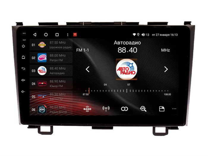 Штатная магнитола VAYCAR 0009-09V2 2/32 ГБ для Honda CR-V III 2007-2012 на Android 10.0 - фото 359019