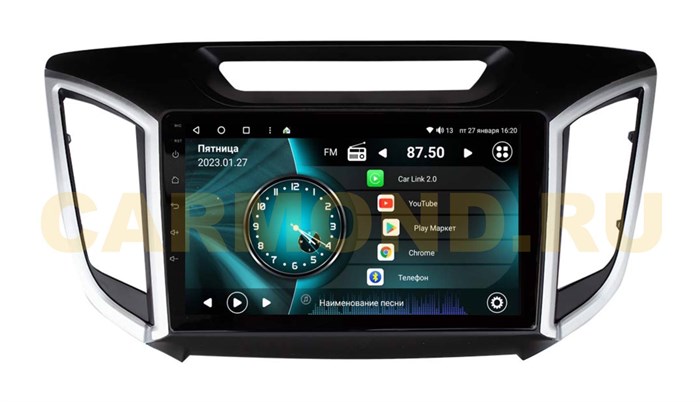 Штатная магнитола VAYCAR 9407-09V2 2/32 ГБ для Hyundai Creta 2016-2021 на Android 10.0 - фото 359029