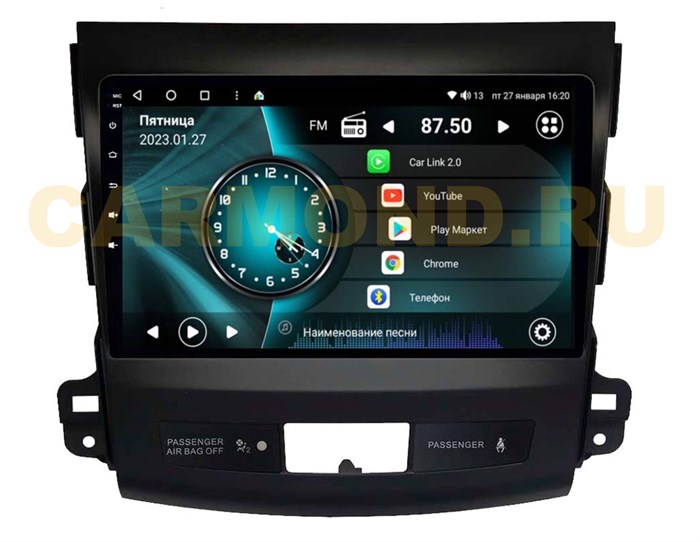 Штатная магнитола VAYCAR 0056-09V2 2/32 ГБ для Mitsubishi Outlander XL 2006-2012 на Android 10.0 - фото 359398