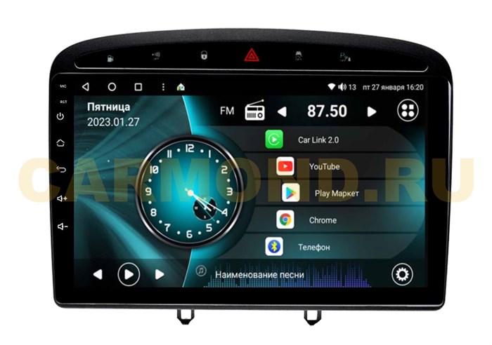 Штатная магнитола VAYCAR 0083-09V2 2/32 ГБ для Peugeot 308 I, 408 2007-2017 на Android 10.0 - фото 359454
