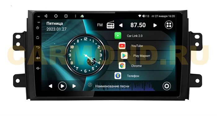 Штатная магнитола VAYCAR 0124-09V2 2/32 ГБ для Suzuki SX4 I 2006-2014 на Android 10.0 - фото 359569