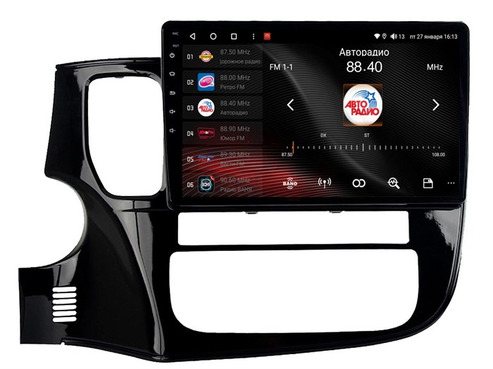 Штатная магнитола VAYCAR 1006-10V2 2/32 ГБ для Mitsubishi Outlander III 2013-2020 на Android 10.0 - фото 360013