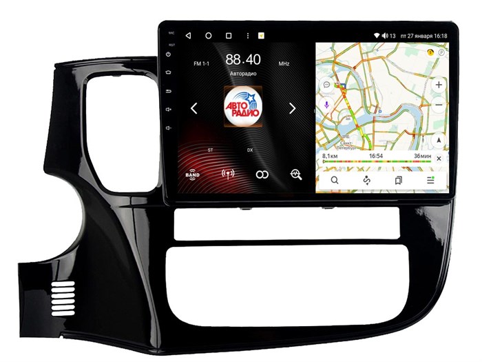 Штатная магнитола VAYCAR 1006-10VO8 8/128 ГБ для Mitsubishi Outlander III 2013-2020 на Android 10.0 - фото 362129