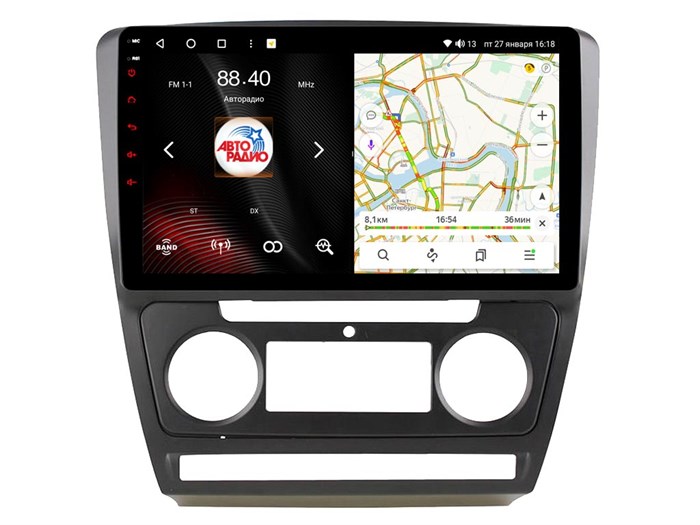 Штатная магнитола VAYCAR 0005-10VO8 8/128 ГБ для Skoda Octavia II (A5) 2004-2013 на Android 10.0 - фото 362189
