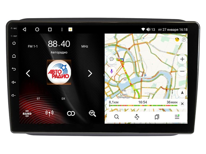 Штатная магнитола VAYCAR 3002-10VO8 8/128 ГБ для Skoda Fabia II 2007-2014 на Android 10.0 - фото 362201
