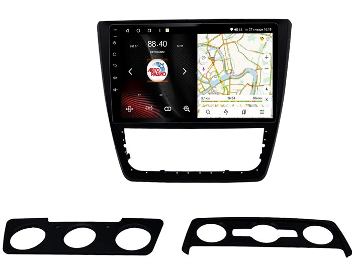 Штатная магнитола VAYCAR 1225-10VO8 8/128 ГБ для Skoda Yeti 2013-2017 на Android 10.0 - фото 362219