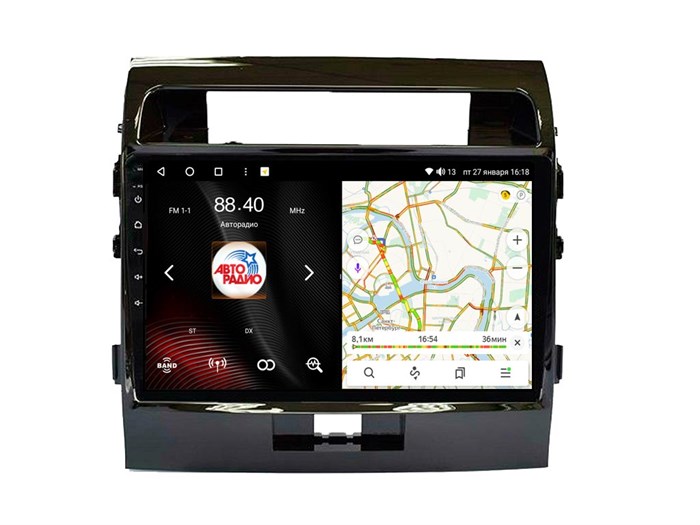 Штатная магнитола VAYCAR 0381-10VO8 8/128 ГБ для Toyota Land Cruiser 200 2007-2015 MIN на Android 10.0 - фото 362309