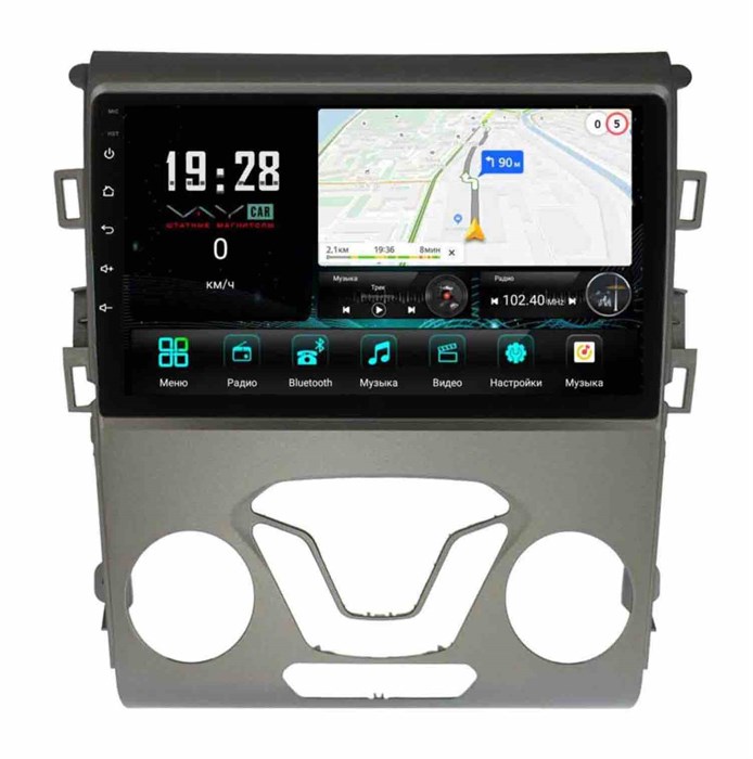 Штатная магнитола VAYCAR 0377-09V3 3/32 ГБ для Ford Mondeo V 2015-2022 на Android 10.0 - фото 362554