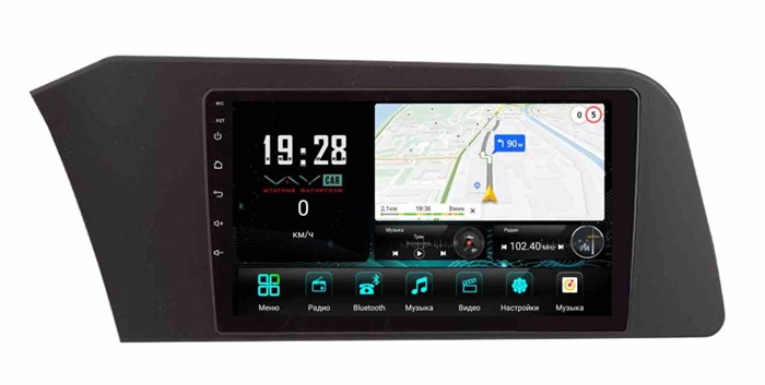 Штатная магнитола VAYCAR 3159-09V3 3/32 ГБ для Hyundai Elantra VII 2020+ на Android 10.0 - фото 362619