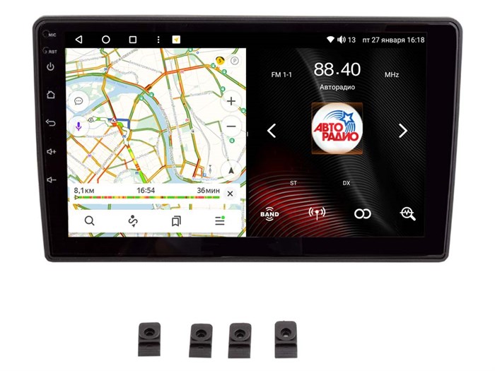 Штатная магнитола VAYCAR 7216-09V3 3/32 ГБ для Kia Ceed 2010-2012 на Android 10.0 - фото 362700