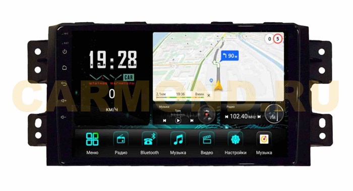 Штатная магнитола VAYCAR 0465-09V3 3/32 ГБ для Kia Mohave I 2008-2018 на Android 10.0 - фото 362751
