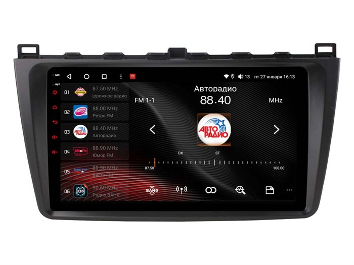 Штатная магнитола VAYCAR 0012-09V3 3/32 ГБ для Mazda 6 2007-2012 на Android 10.0 - фото 362889