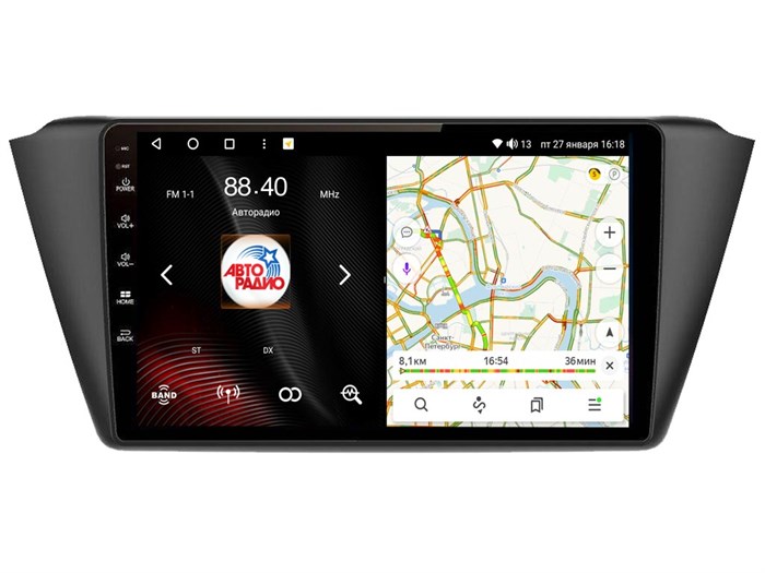 Штатная магнитола VAYCAR 2002-09V3 3/32 ГБ для Skoda Fabia 2015+ на Android 10.0 - фото 363076