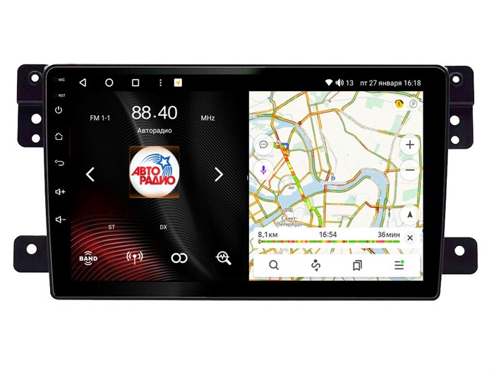 Штатная магнитола VAYCAR 0053-09V3 3/32 ГБ для Suzuki Vitara 2005-2015 на Android 10.0 - фото 363106