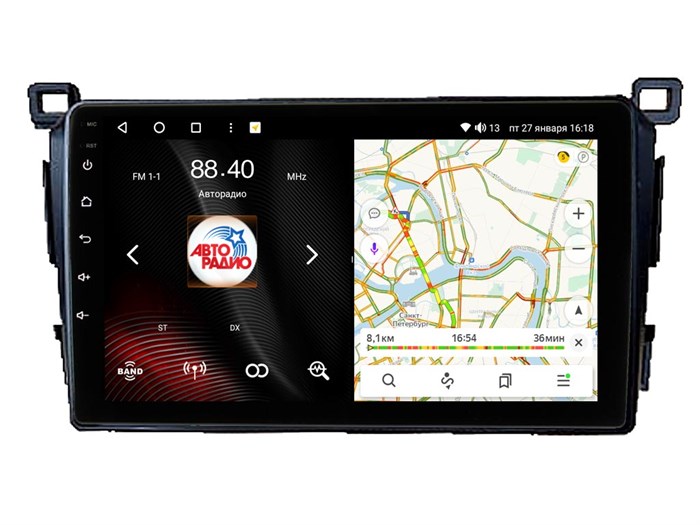 Штатная магнитола VAYCAR 0468-09V3 3/32 ГБ для Toyota RAV4 (CA40) 2013-2019 на Android 10.0 - фото 363206