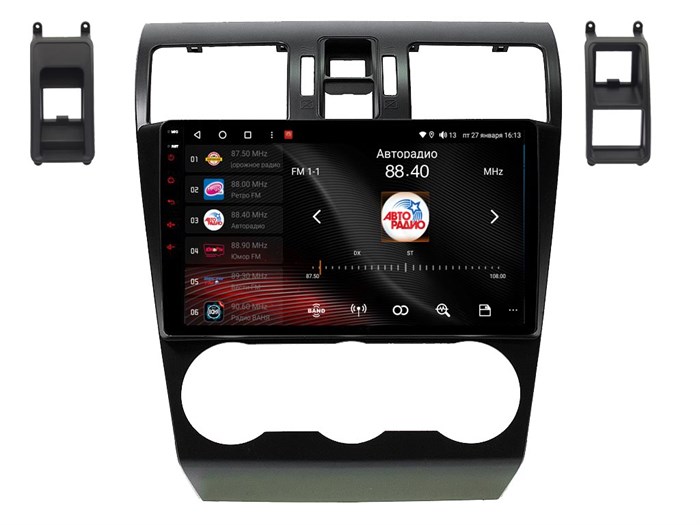 Штатная магнитола VAYCAR 0901-09V3 3/32 ГБ для Subaru Forester IV, Impreza IV, XV I 2015-2018 на Android 10.0 - фото 363313