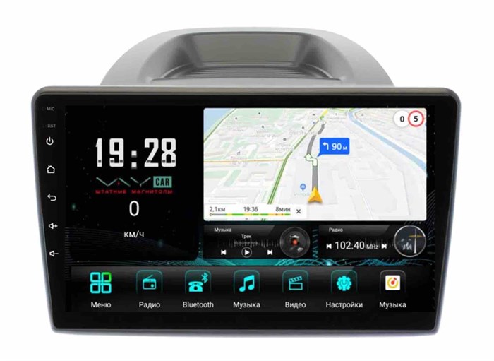Штатная магнитола VAYCAR 1018-10V3 3/32 ГБ для Ford Ecosport 2018-2022 на Android 10.0 - фото 363363