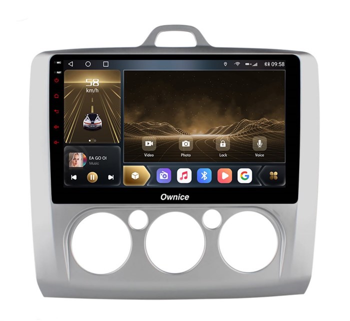 CarMedia OL-9201-A-D для Ford Focus II 2005-2011 с климат-контролем на Android 10.0 - фото 365730