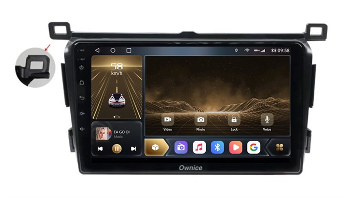 CarMedia OL-9607-D для Toyota RAV4 (CA40) 2013-2019 на Android 10.0 - фото 366060