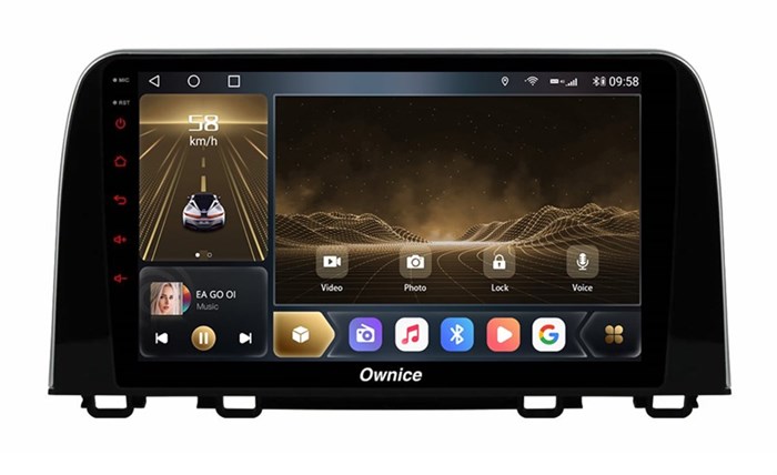 Головное устройство CarMedia OL-9651-F для Honda CR-V 2017-2024 на Android 10.0 - фото 367004