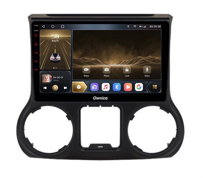 CarMedia OL-1258-2-W для JEEP Wrangler 2007-2017 на Android 8.1 - фото 368742