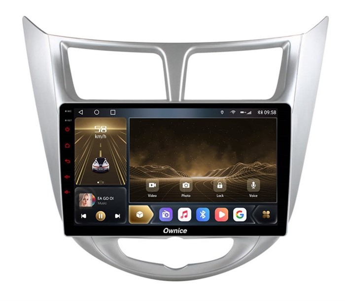 CarMedia OL-9707-P6 для Hyundai Solaris I 2011-2017 на Android 10.0 - фото 369438
