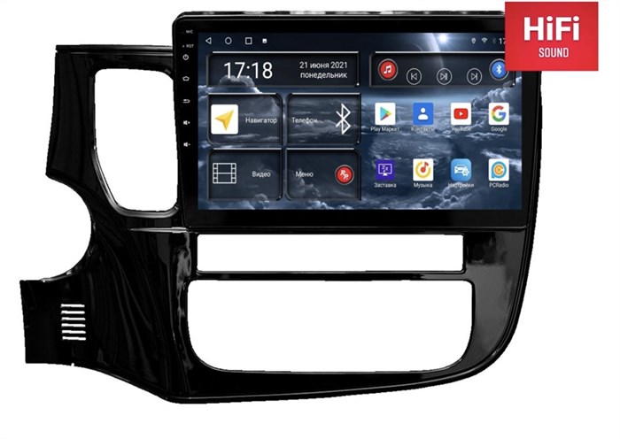 Штатная магнитола Redpower 75156 Hi-Fi 8/256 ГБ для Mitsubishi Outlander III 2013-2020 на Android 10.0 - фото 370528