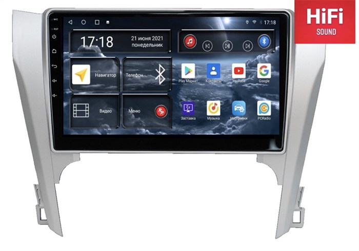 Штатная магнитола Redpower 75131 Hi-Fi 8/256 ГБ для Toyota Camry V50 2011-2014 на Android 10.0 - фото 370697
