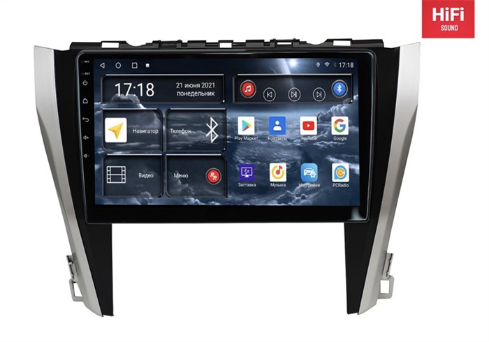 Штатная магнитола Redpower 75231 Hi-Fi 8/256 ГБ для Toyota Camry V55 2014-2018 на Android 10.0 - фото 370702