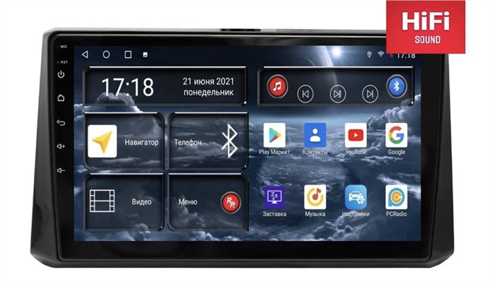 Штатная магнитола Redpower 75073 Hi-Fi 8/256 ГБ для Toyota Corolla 2019+ E210 на Android 10.0 - фото 370738