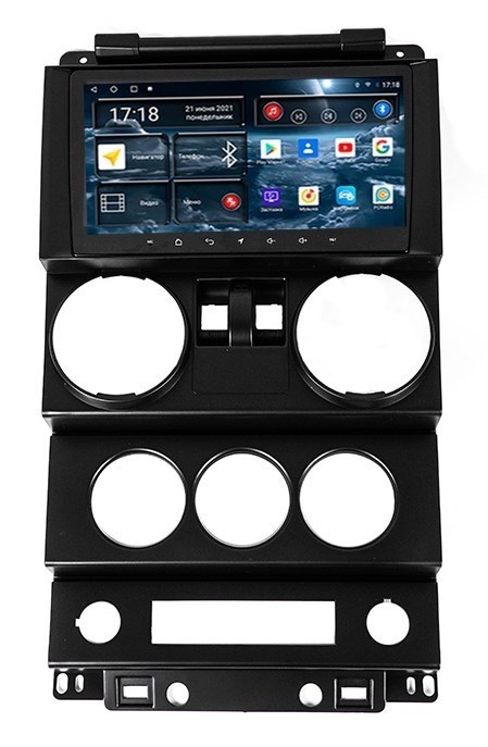 Штатная магнитола Redpower 75414 Hi-Fi 8/256 ГБ для Jeep Wrangler 3-поколение (JK) 2006-2010 4 двери на Android 10.0 - фото 371596