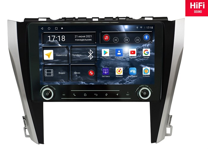 Штатная магнитола Redpower K75231 Hi-Fi 8/256 ГБ для Toyota Camry V55 2014-2018 на Android 10.0 - фото 372339