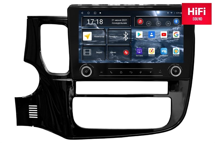 Штатная магнитола Redpower K75156 Hi-Fi 8/256 ГБ для Mitsubishi Outlander III 2013-2020 на Android 10.0 - фото 372443