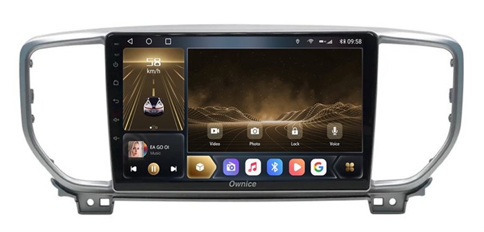 CarMedia OL-9780-1-W для Kia Sportage IV 2018-2022 серебро на Android 8.1 - фото 373566