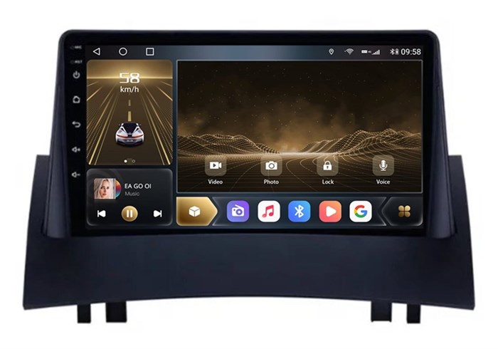 CarMedia OL-9996-Q для Renault Megane II 2002-2009 на Android 10.0 - фото 373646