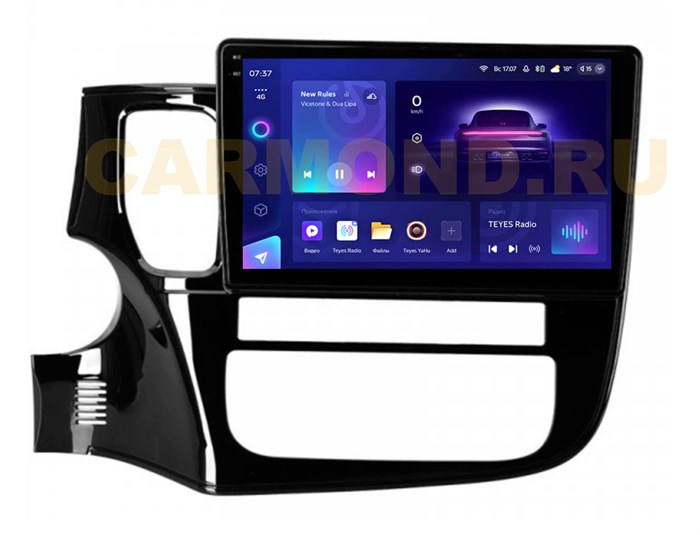 Штатная магнитола Teyes CC3 2K 4/64 ГБ для Mitsubishi Outlander III 2013-2020 на Android 10.0 - фото 377842
