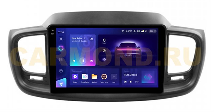 Штатная магнитола Teyes CC3 2K 4/64 ГБ для Kia Sorento III Prime 2015-2020 на Android 10.0 - фото 378029