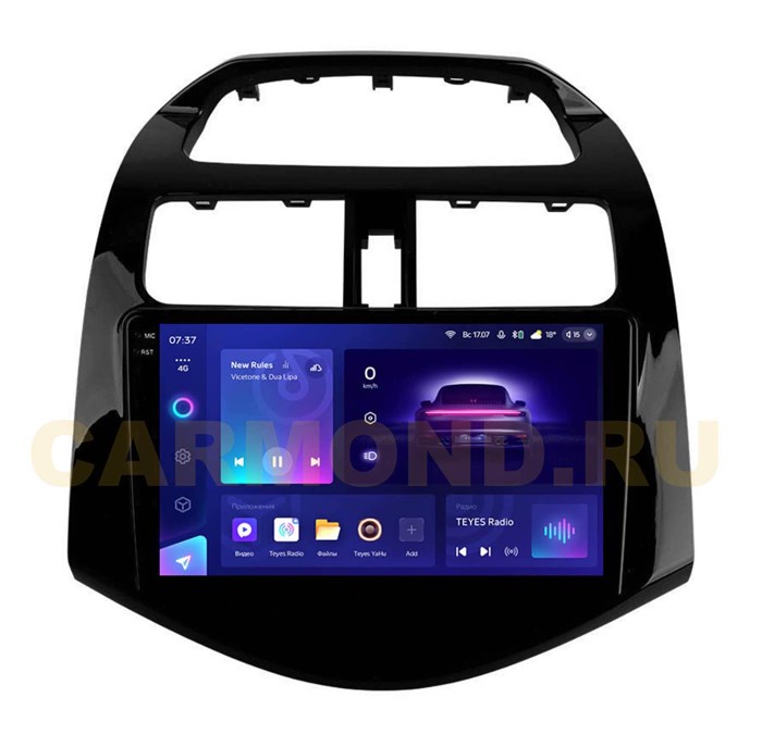 Штатная магнитола Teyes CC3 2K 4/64 ГБ для Chevrolet Spark III 2009-2016 на Android 10.0 - фото 378566