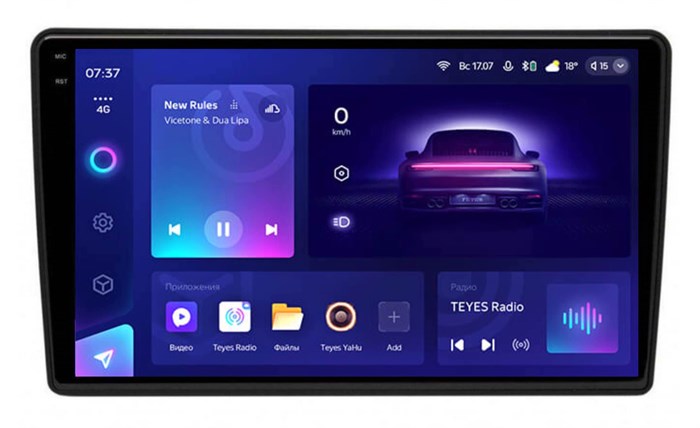 Штатная магнитола Teyes CC3 2K 4/64 ГБ для Mitsubishi L200 2018-2024 на Android 10.0 - фото 378903
