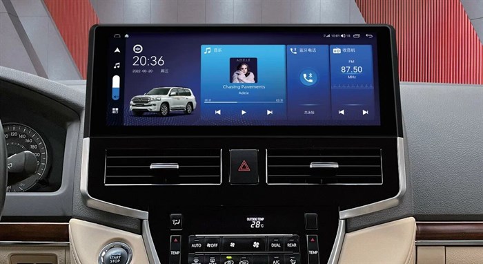 CarMedia HP-T1502 для Toyota Land Cruiser 200 2015-2021 (без отдельного экрана климата) top на Android 12.0 - фото 379055