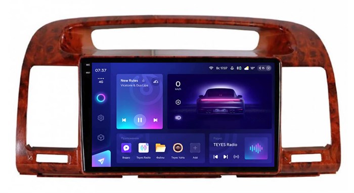 Штатная магнитола Teyes CC3 2K 4/64 ГБ для Toyota Camry V30 2001-2006 дерево на Android 10.0 - фото 379272