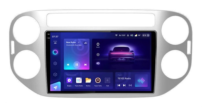 Штатная магнитола Teyes CC3 2K 4/64 ГБ для Volkswagen Tiguan 2007-2016 на Android 10.0 - фото 379369