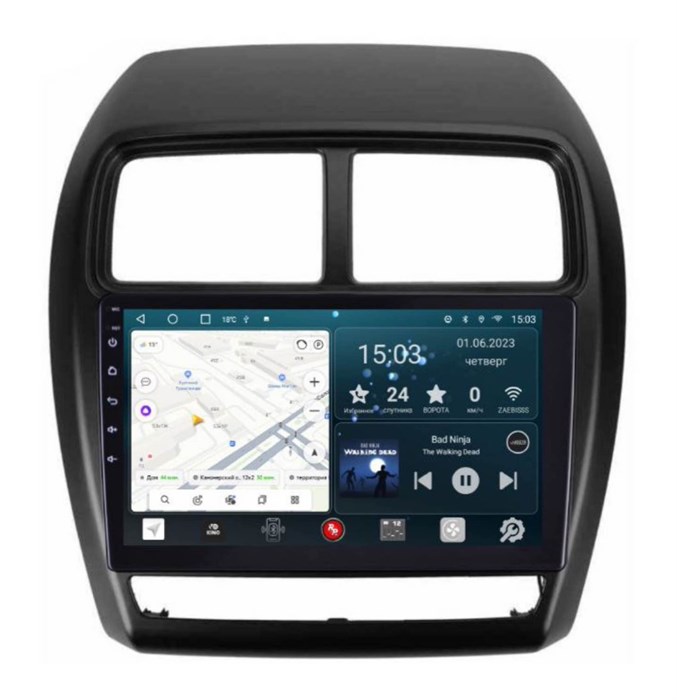 Штатная магнитола Redpower 71226 Slim для Mitsubishi ASX 2019-2022 на Android 10.0 - фото 380139