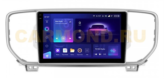 Штатная магнитола Teyes CC3 2K 6/128 ГБ для KIA Sportage IV 2016-2018 на Android 10.0 - фото 380240