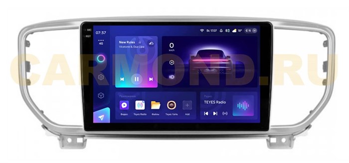 Штатная магнитола Teyes CC3 2K 6/128 ГБ для KIA Sportage IV 2018-2022 на Android 10.0 - фото 380338