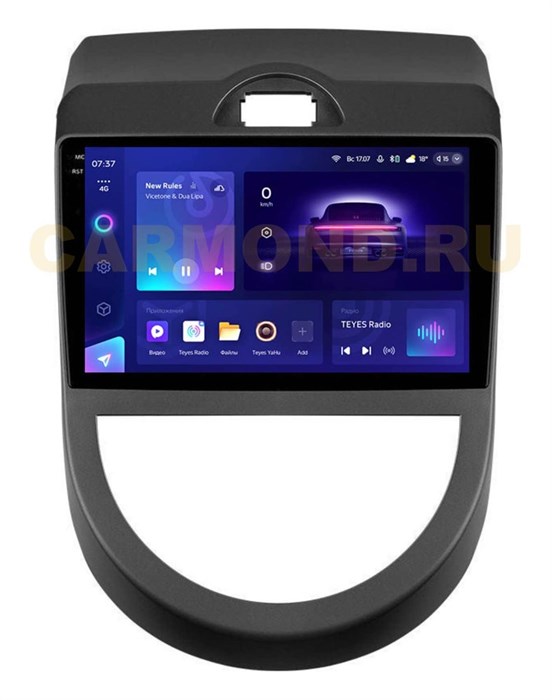 Штатная магнитола Teyes CC3 2K 6/128 ГБ для Kia Soul I 2008-2014 на Android 10.0 - фото 381140