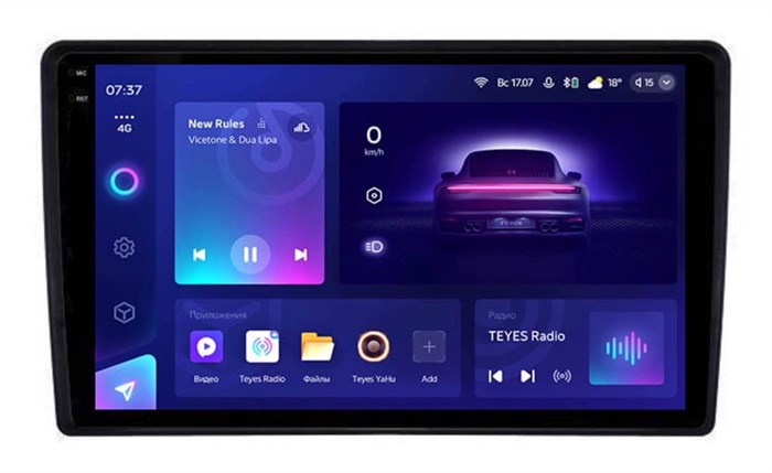 Штатная магнитола Teyes CC3 2K 6/128 ГБ для Volkswagen Touareg 2002-2010 на Android 10.0 - фото 381218